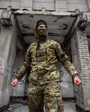 Зимовий костюм гірка мультикам Oblivion tactical мультикам K9 ВТ6778