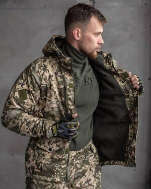 Зимовий костюм гірка піксель Oblivion tactical К8 ВТ6827
